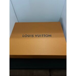 Louis Vuitton Orange Cardboard Storage Box Dust Cover Authentic‎